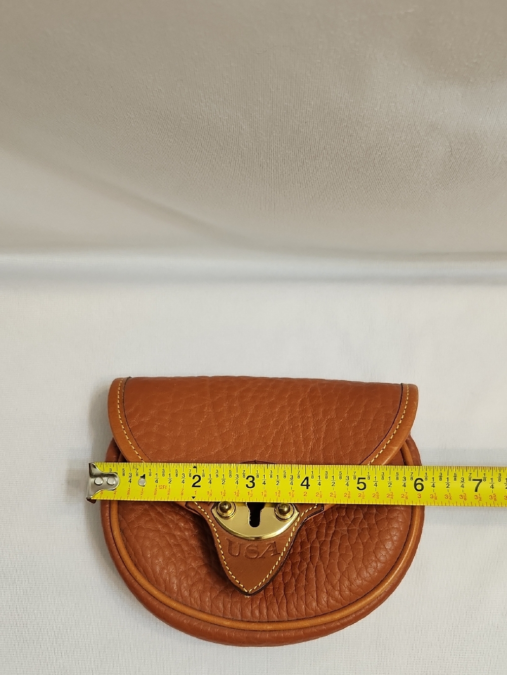 Vintage Dooney & Bourke Leather Calvery Mini Belt Bag Crossbody Bag - Picture 13 of 16